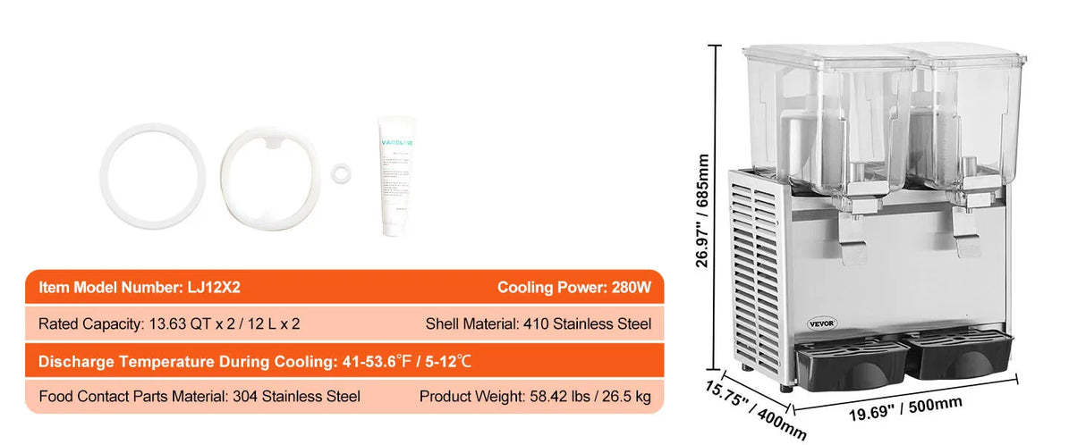Commercial Beverage Dispenser