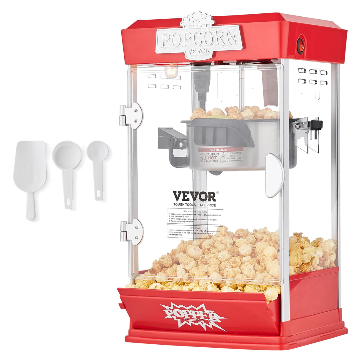 Tabletop Popcorn Maker 1.5 Gal per Batch