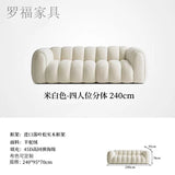 Elegant Puff Living Room Sofa