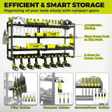 4 Layer Heavy Duty Metal Power Tool Storage Rack