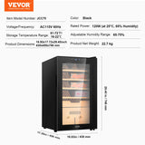 Spanish Cedar Wood Electric Cigar Humidor 82L