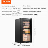 Spanish Cedar Wood Electric Cigar Humidor 82L