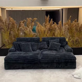 Vacuum Compression Thick Strip Large Sofa Bed
