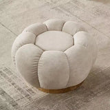 Pumpkin Stool Ottoman