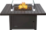 Patio Elegance St. Tropez Fire Table – Square Patioflame Table