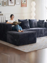 Vacuum Compression Light Luxury Style Multi-Person Sofa