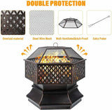 Outdoor Steel Brazier 26/28/30