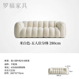 Elegant Puff Living Room Sofa