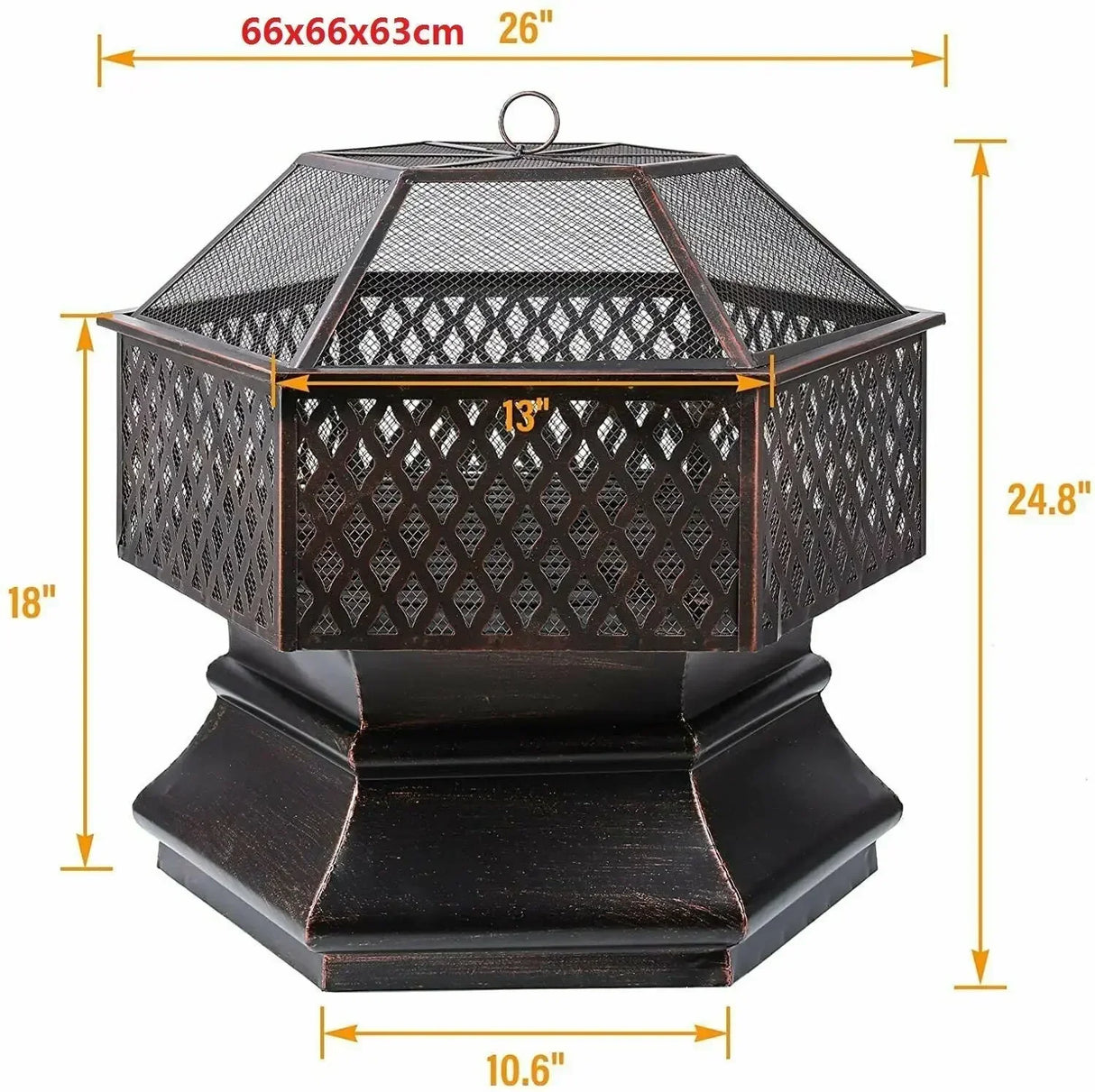 Outdoor Steel Brazier 26/28/30