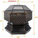 Outdoor Steel Brazier 26/28/30