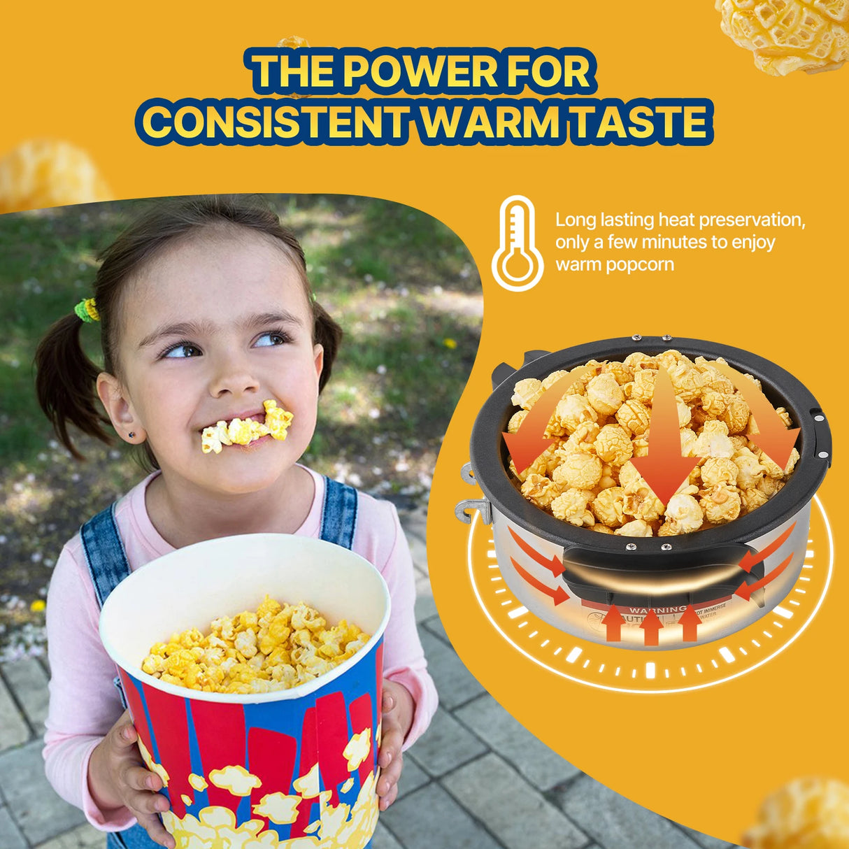 Tabletop Popcorn Maker 1.5 Gal per Batch
