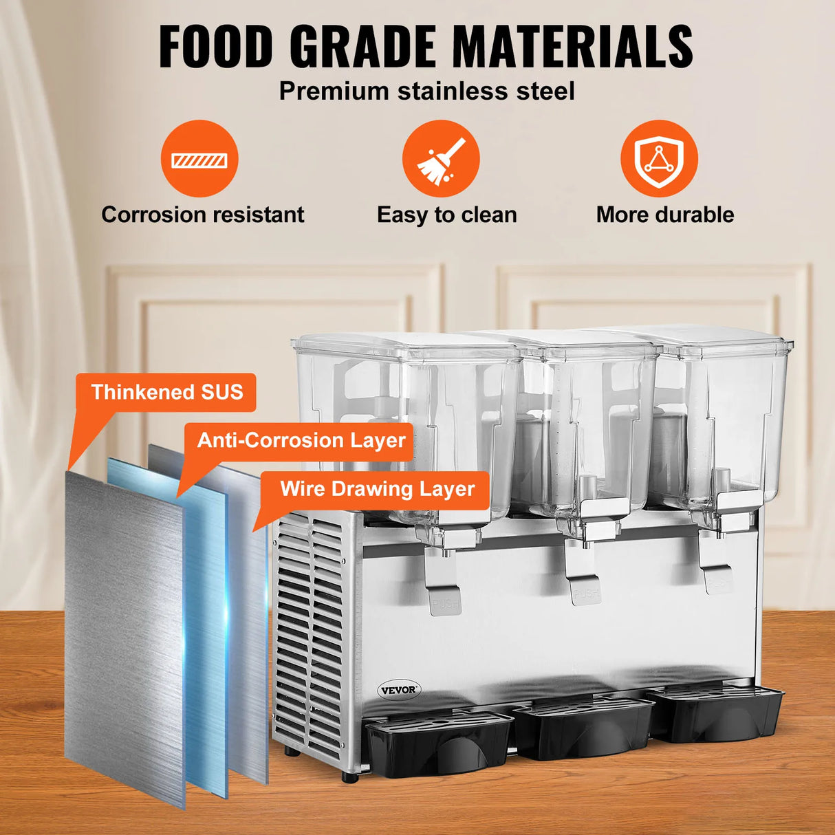 Commercial Beverage Dispenser