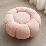 Pumpkin Stool Ottoman