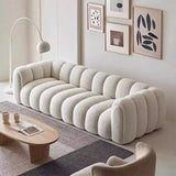 Elegant Puff Living Room Sofa
