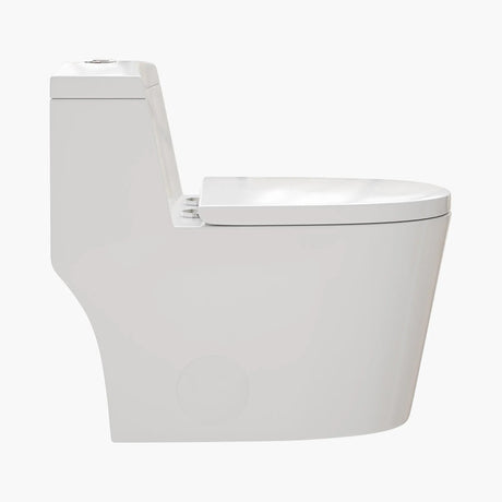 Wholesale HOROW T0280W Low Tank One-Piece Toilet with Dual Flush