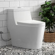 Wholesale HOROW T0280W Low Tank One-Piece Toilet with Dual Flush