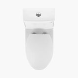Best Quality HOROW T0337W Elongated One-Piece Toilet with Dual Flush