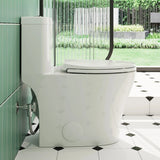 TOP Rated HOROW T0338W One Piece Toilet with Dual Flush