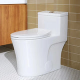 TOP Rated HOROW T0338W One Piece Toilet with Dual Flush