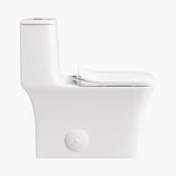 HOROW Best Water Efficient Toilet Elongated One Piece Toilet Model T0413W