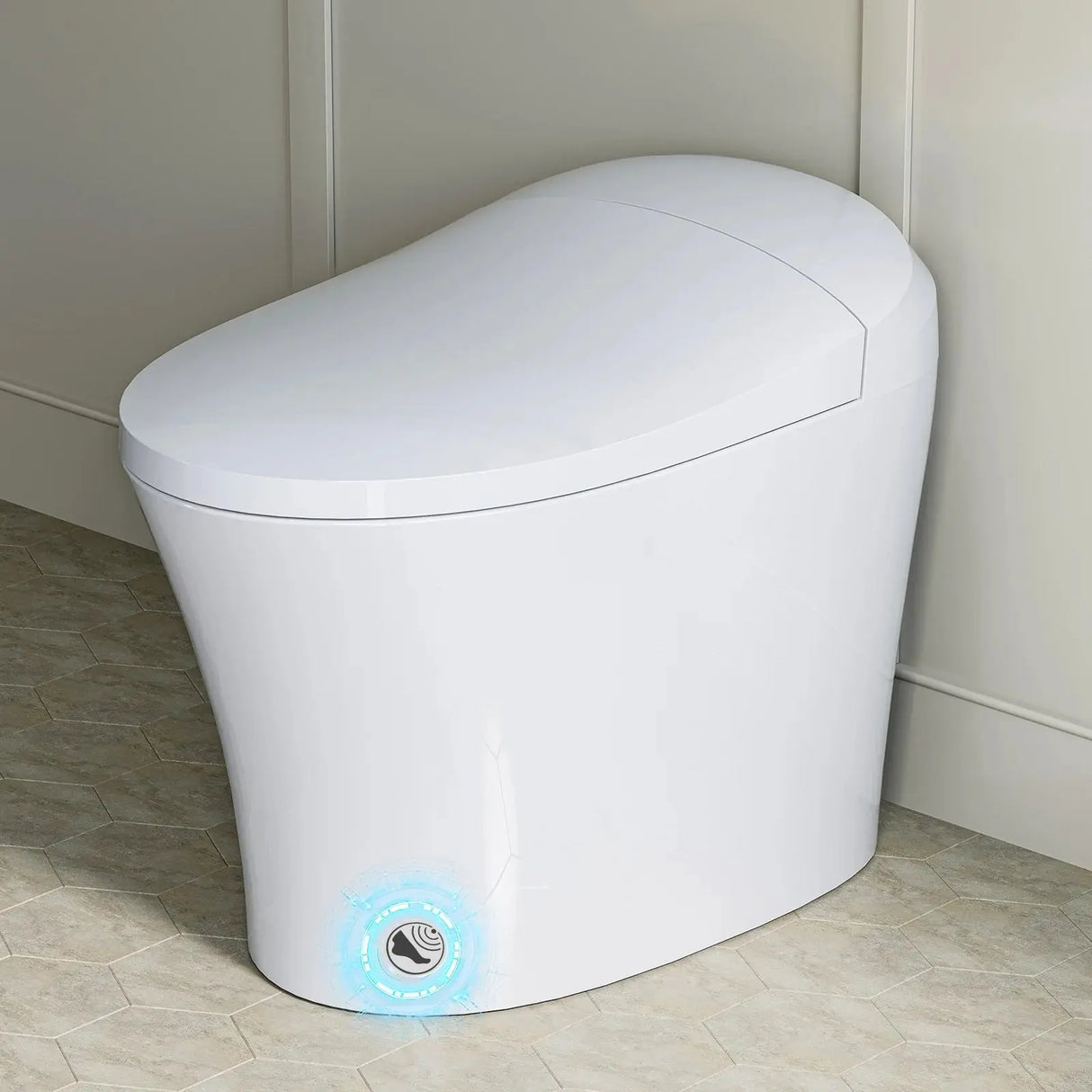 High Quality HOROW T10 Tankless Smart Toilet with Dual Flush and Cold Wash