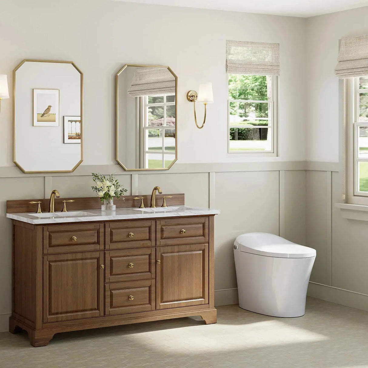 High Quality HOROW T10 Tankless Smart Toilet with Dual Flush and Cold Wash