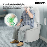The Most Popular HOROW T16 Tankless Smart Toilet with Auto & Power Outage Flush
