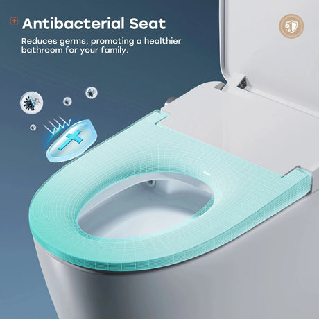 Hot Sale HOROW T32 Toilet with All-Cover Lid and Power Outage Flush