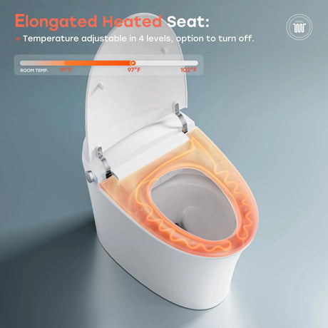 Wholesale HOROW T33 Smart Toilet with Built-In Bidet & ADA Compliance