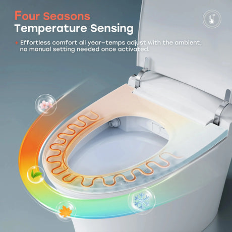 Wholesale HOROW T33 Smart Toilet with Built-In Bidet & ADA Compliance