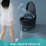 Factory HOROW T36 Black Tankless Toilet with Pump