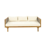 Alora 3-Seater Acacia Wood Daybed Sofa With Water-Resistant Cushions (SAK65773)