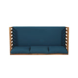 Alora 3-Seater Acacia Wood Daybed Sofa With Water-Resistant Cushions (SAK65773)