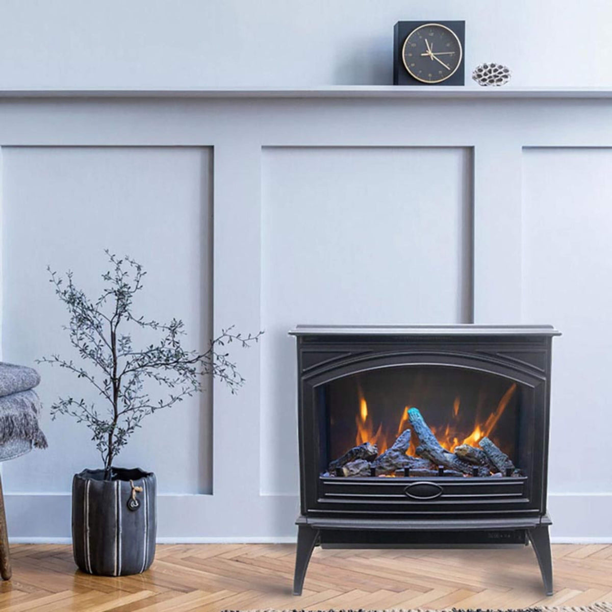 Amantii Freestanding Cast-Iron Electric Fireplace [E50-NA]
