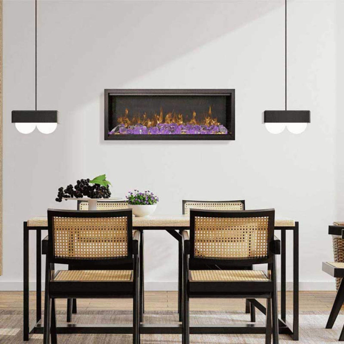 Amantii Symmetry Bespoke XT 60-Inch Smart Electric Fireplace [SYM-60-XT-BESPOKE]