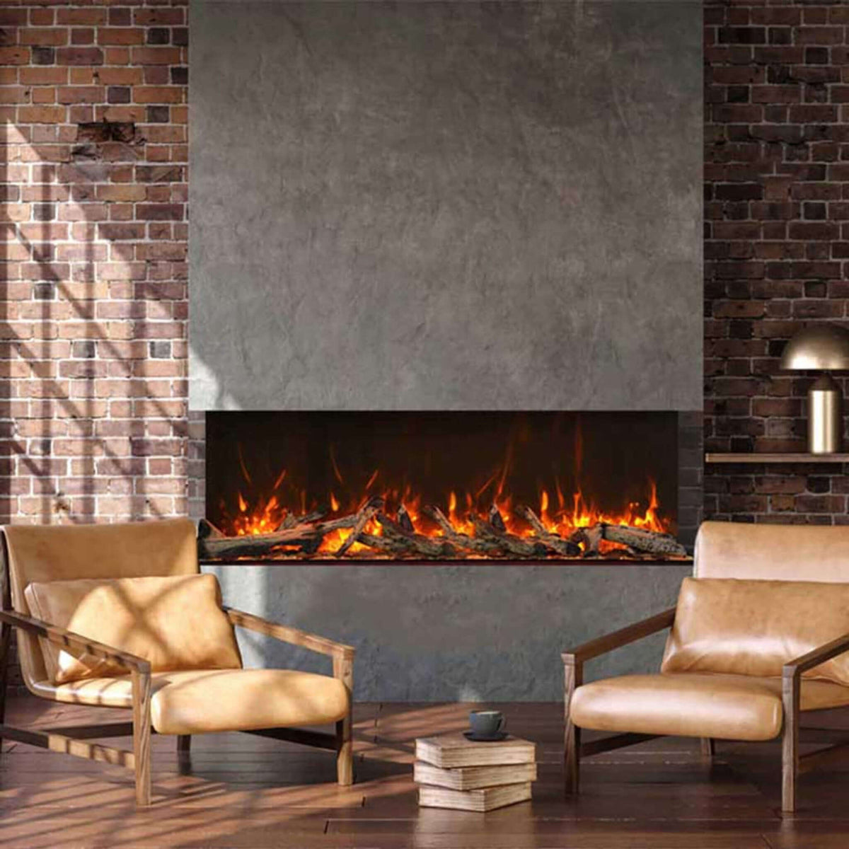 Amantii Tru-View Extra Tall XL 50-Inch Electric Fireplace [50-TRV-XT-XL-WIFI]