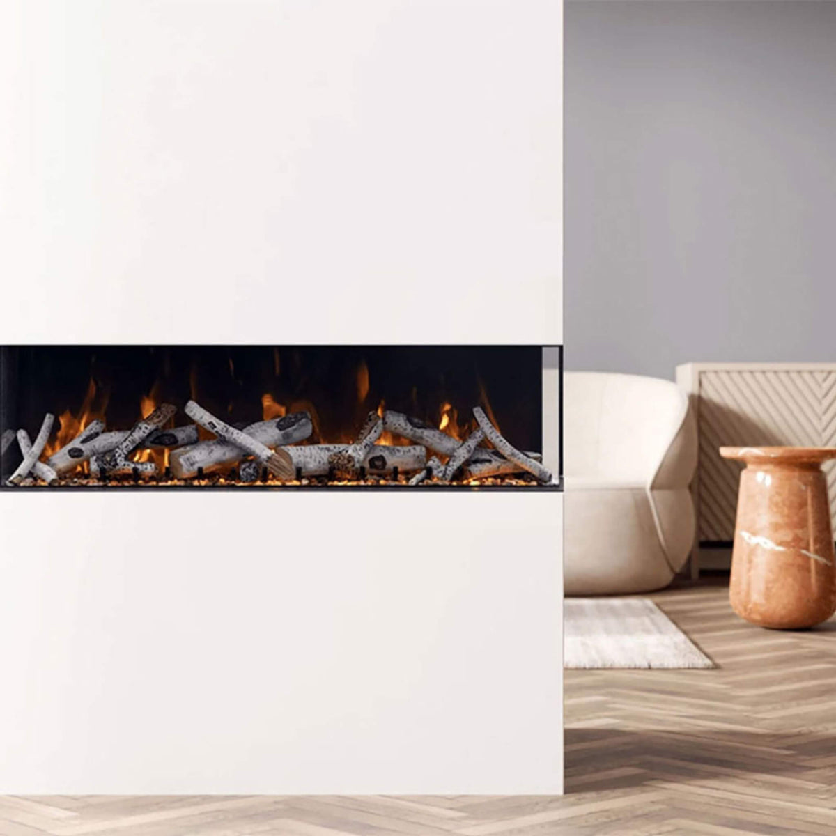Amantii Tru-View XL Deep Smart Electric Fireplace [50/60/72-TRU-VIEW-XL]