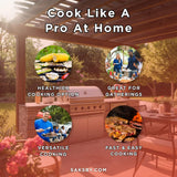 American Outdoor Grill 30NBL L-Series 3-Burner Built-In Natural Gas Grill W/ Rotisserie Kit, 30" [30NBL]
