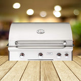 American Outdoor Grill 30NBL L-Series 3-Burner Built-In Natural Gas Grill W/ Rotisserie Kit, 30" [30NBL]