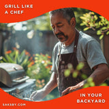 American Outdoor Grill 30NBL L-Series 3-Burner Built-In Natural Gas Grill W/ Rotisserie Kit, 30" [30NBL]
