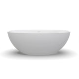 61 Inch Solid Surface Freestanding Bathroom Bathtub