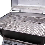 Broilmaster P3X Super Premium Cast Aluminum Gas Grill With Flare Busters, Griddle And Smoker Shutter