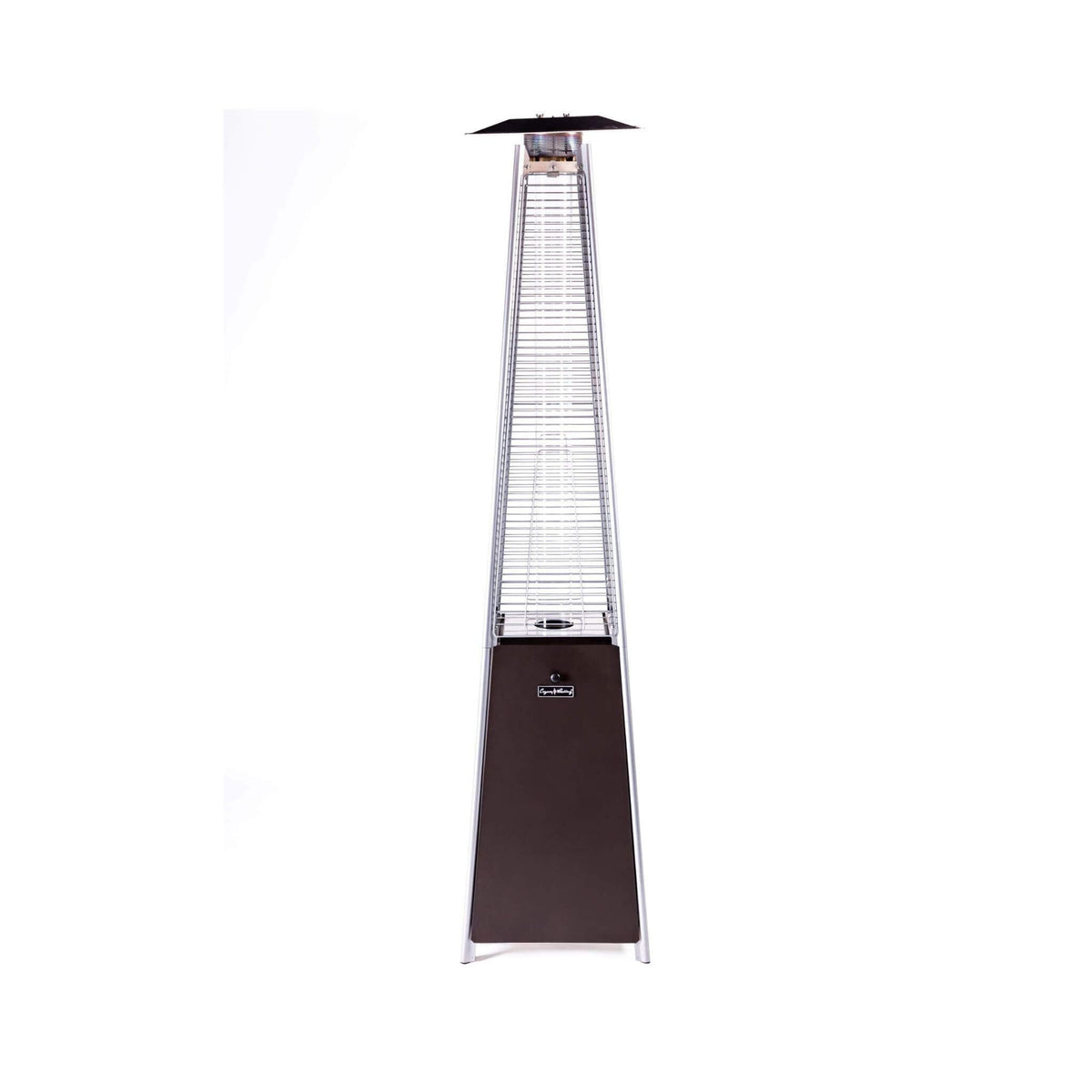 Legacy Heating Commercial Bronze Quartz Glass Tube Patio Outdoor Propane Heater For Backyards, Decks And Restaurants