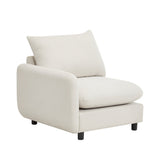 99 in. Oversize 5-Piece L Shaped Modular Free Combination Sectional Sofa