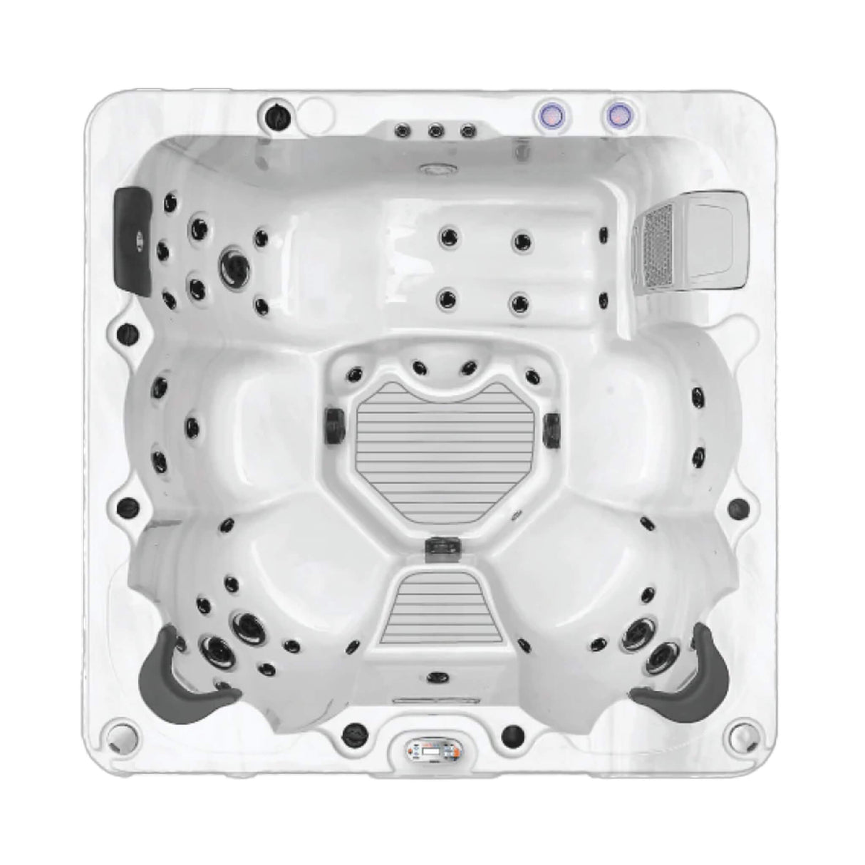 CSC Kansas 6-Person 240V Luxury 46-Jet Spa With Glacier Filtration [LS6K] (SAK64082)