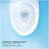 [CWT426CMFG] TOTO AP Dual Flush Elongated Chair Height Toilet With In-Wall Tank System