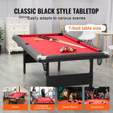 7 ft Portable Billiards Table with Accessories