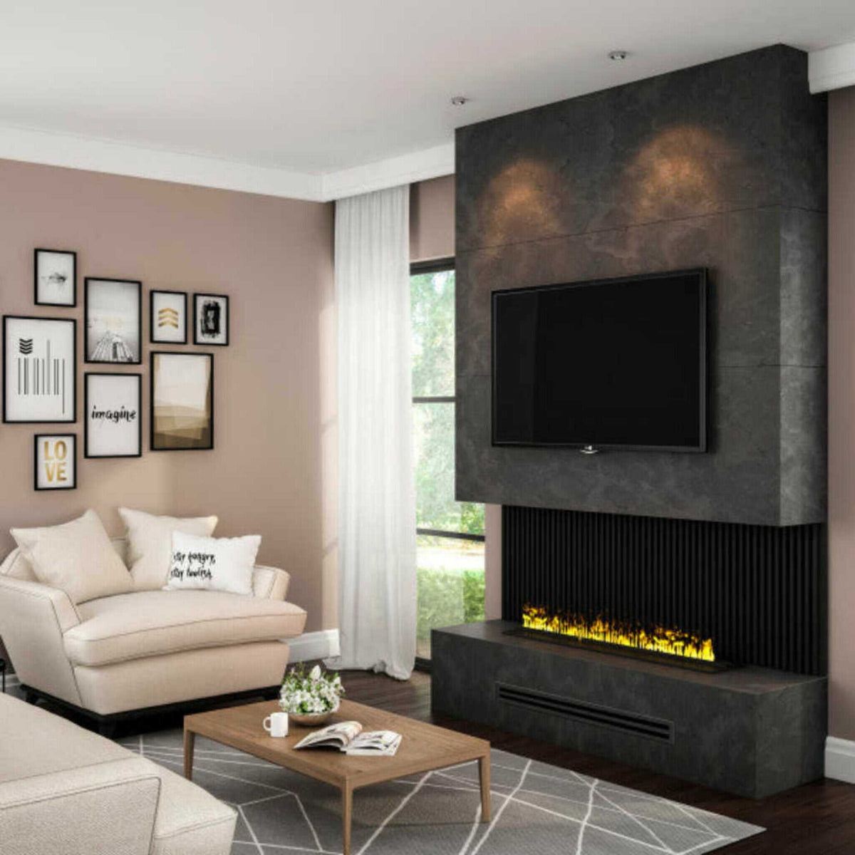 Dimplex Optimyst® Pro 1000 40-Inch Electric Fireplace Cassette [CDFI1000-PRO]