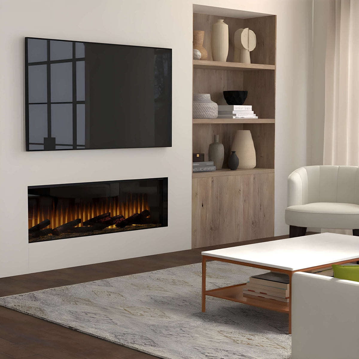 Dimplex Ignite Ultra Built-In Electric Fireplace With Multi Function Remote Control [ULT50/60/74/88]