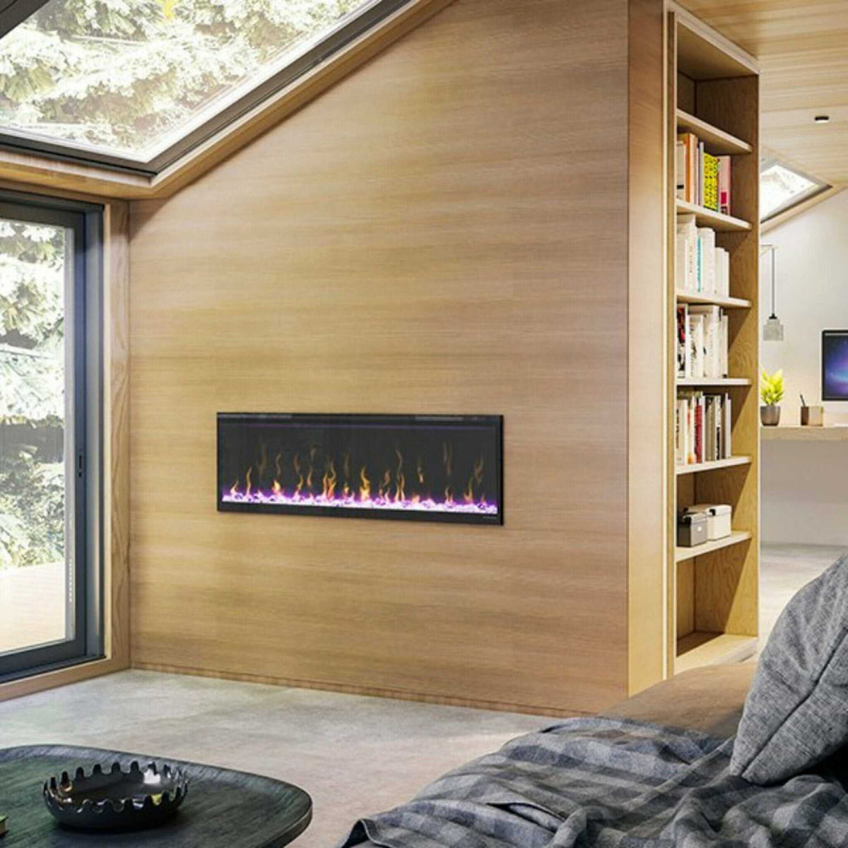 Dimplex IgniteXL 100-Inch Built-In Linear Fireplace Electric [XLF100]